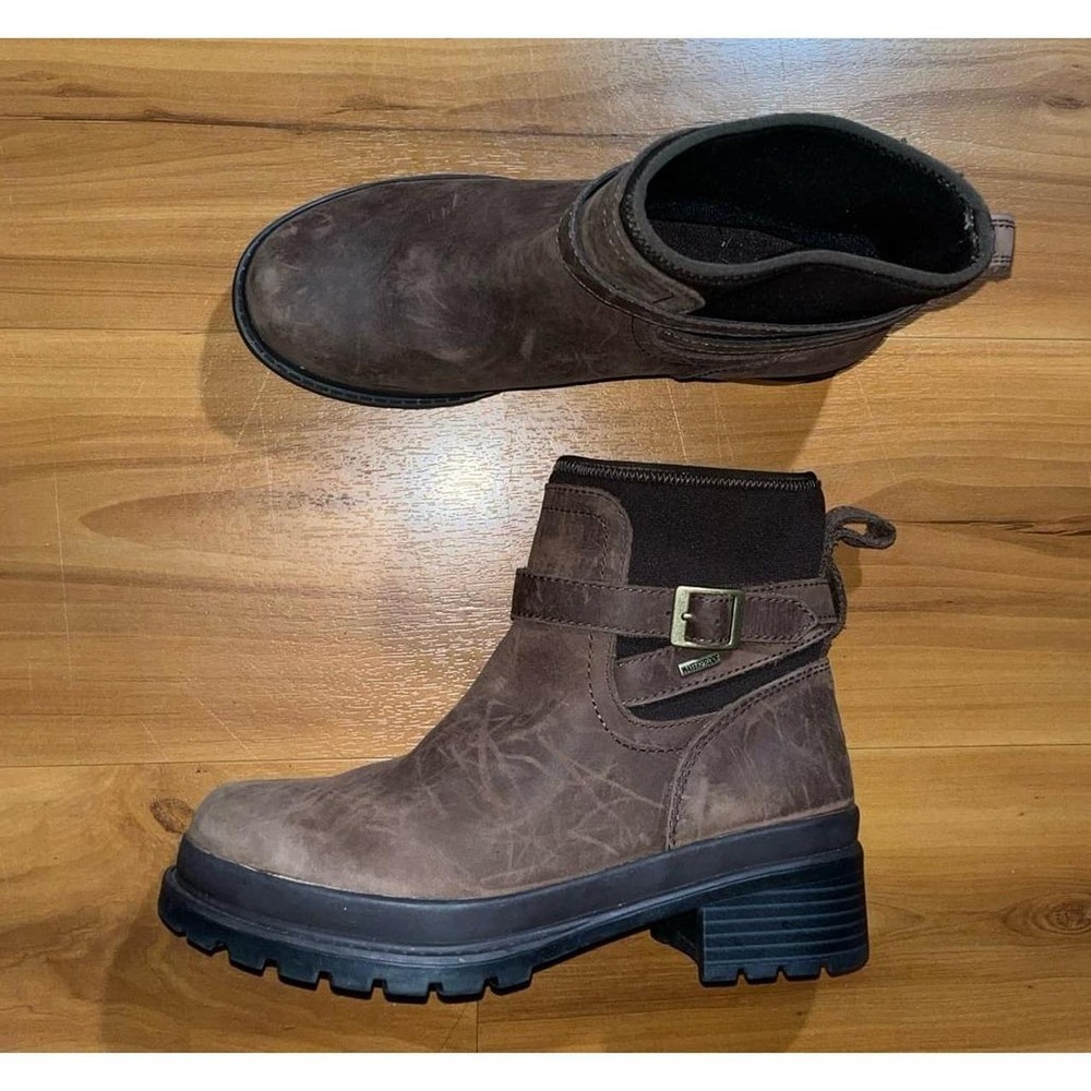 Womens Muck Boots Liberty Ankle Waterproof Buckle Strap Bootie Boots